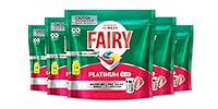 Fairy Platinum Plus Dishwasher Tablets 70 Pack Value Bundle (14 Pack x 5)