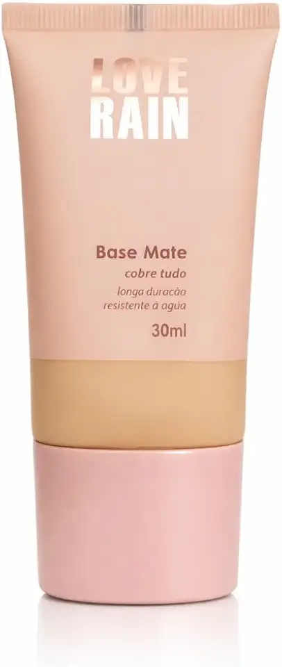 Base Líquida Matte Alta Cobertura Longa Duração Resistente à Água Não Craquela – Efeito Aveludado cor 03