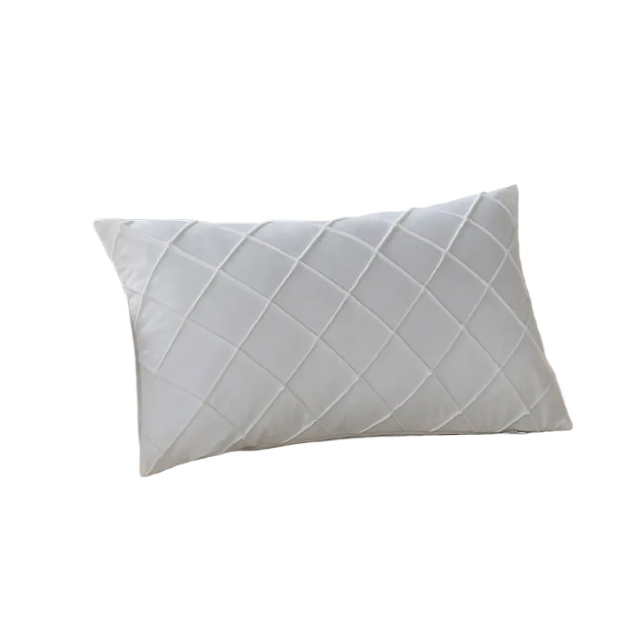 Coussin velours côtelé housse 30x50 cm taie oreiller salon canapé décoration d'intérieur chic