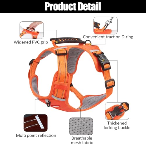 1 Premium No-Pull Dog Harness with Padded Handle - Image 3