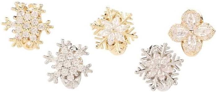 Nail Rhinestone Delicate Nail Bead Charms for DIY