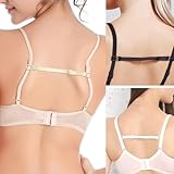 9 Pcs Bra Strap Clips, Anti-Slip Racer Back Bra Clip, Adjustable and Concealing Bra-Strap Holder, Soft And Comfortable Fits All Cup Sizes (Black+White+Nude) - Image 6