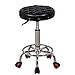 Lwjjby Hocker rotiert 360 ° in der Höhe verstellbar | getragenes Gewicht 120 Kg | Drehstuhl Sitz perfekt für Kosmetikerin Friseur (Farbe : C)