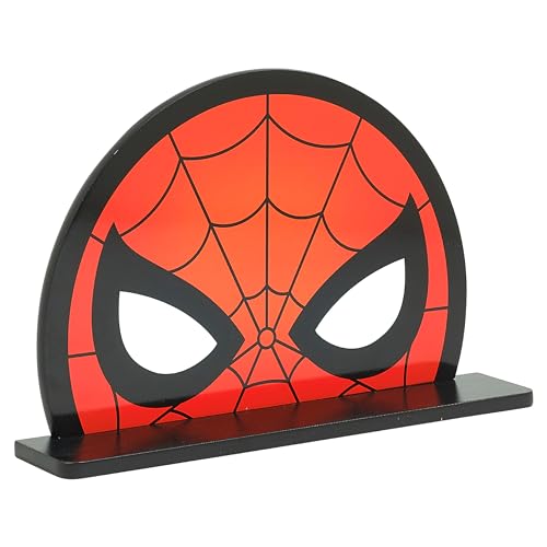 Disney Marvel Masque de Spider-Man Petite étagère Murale pour Enfants | Étagères flottantes en Bois pour Chambre à Coucher et Salle de Jeux