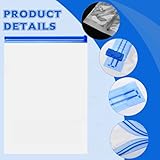 12 Pcs Reusable Roll Up Compression Bags, Space Saving Small Medium Large Vacuum Storage Bags for Clothes Bedding Travel Suitcases Packing, No Pump or Vacuum Needed(3 Sizes) - Image 3