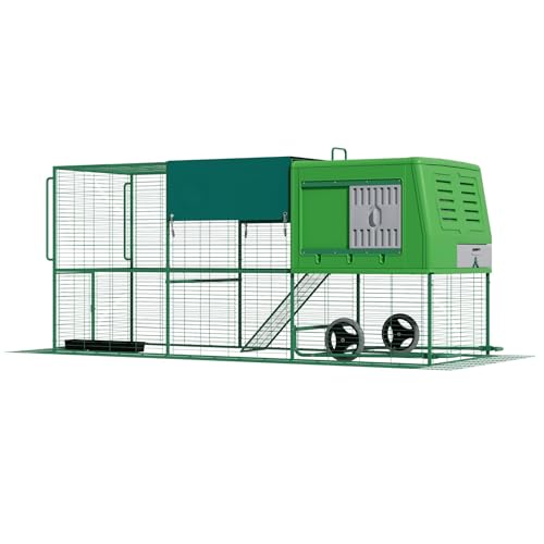 Agrarzone Poulailler mobile en plastique Egg Palace -...