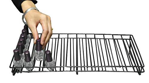 FixtureDisplays® Metal Wire Nail Polish Bottle Tabletop Countertop Display Rack 10808a 10808-a