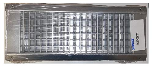 Grille de ventilation pour gaines rondes 425x125 réglage du flux d'air