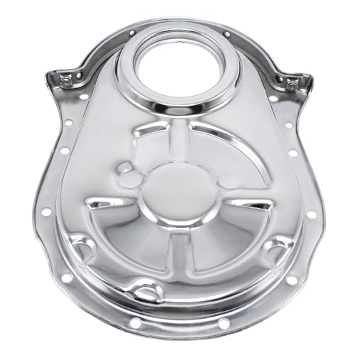 Cache-chaîne de distribution anti-fuite en acier pour bloc BBC Chevy 454 427 396 - 2
