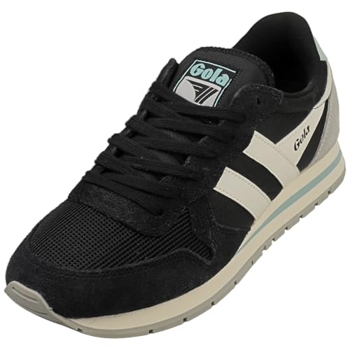 Gola Daytona Womens Classic Trainers in Black Off White