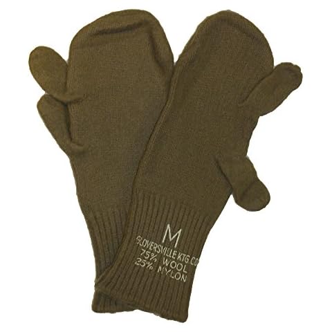 Glove Insert, Trigger Finger Mitten, OD, Size M, 3 pack Cover