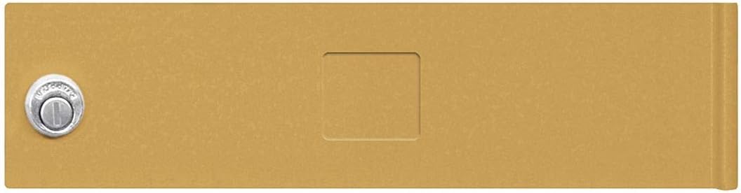 Salsbury Industries 3751GLD Replacement Door and Lock Standard MB1 Size for 4C Horizontal Mailbox with Keys, Gold