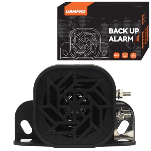 Alarma de marcha atrás GAMPRO 760 de 12V-48V y 110dB para camiones