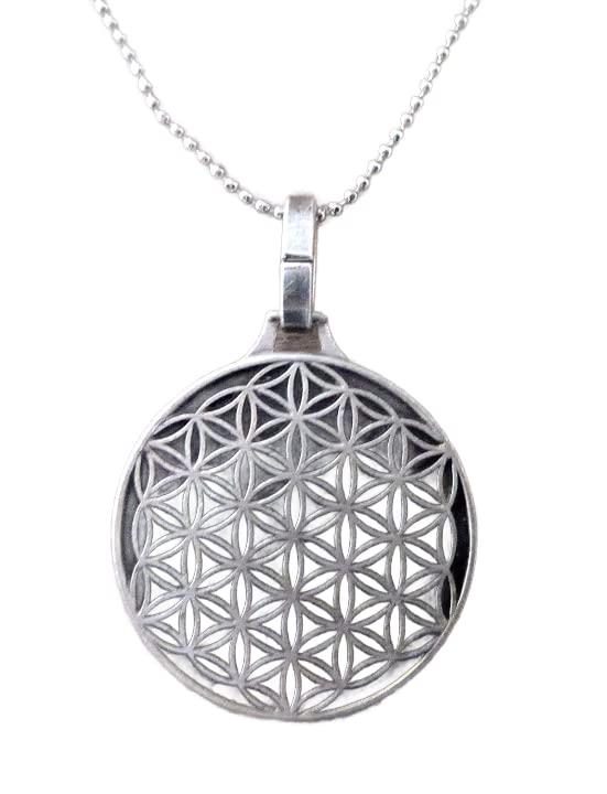 Pendentif fleur de vie collier zen pour vos seances de yoga et meditation quotidienne