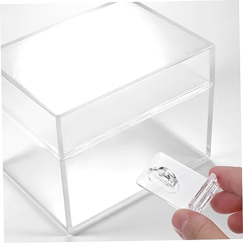 Image of DOITOOL Sets Jewelry Box Buckle Lock Acrylic Hasps Plastic Hasp Latches for Small Jewelry Box