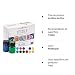 Decola Set Pintura Textil Acrilica | 9x20ml Colores Por Ropa Resistentes En...
