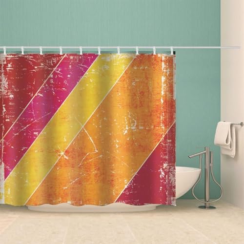 Rideau de bain en polyester anti-moisissure et imperméable - 4
