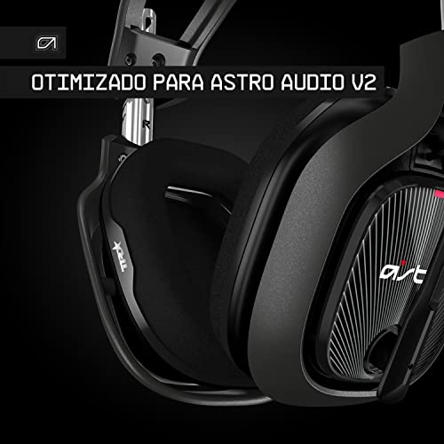 Headset ASTRO Gaming A40 TR + MixAmp M80 Gen 4 para Xbox One - Preto/Vermelho