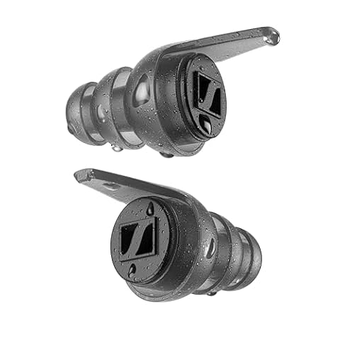 Sennheiser Zatyczki do uszu Sound Protex - Ochrona słuchu wielokrotnego użytku z 2 wymiennymi filtrami - dźwięk na bezpiecznym poziomie głośności - Czarny