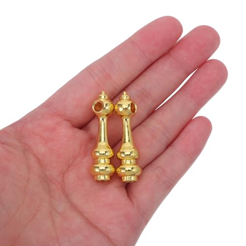 Conectores metálicos dorados Cabilock para barandilla de muebles y soportes duraderos de 4 mm 4