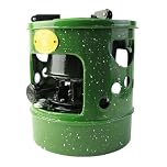 Outdoor Kerosene Stove Heater, 33 Model 10 Wick Camping Stove, Portable Off Grid Cooker for Outdoor Cooking and Emergency Use, 1.5L Fuel Tank for 8 Hours Continuous Burnin