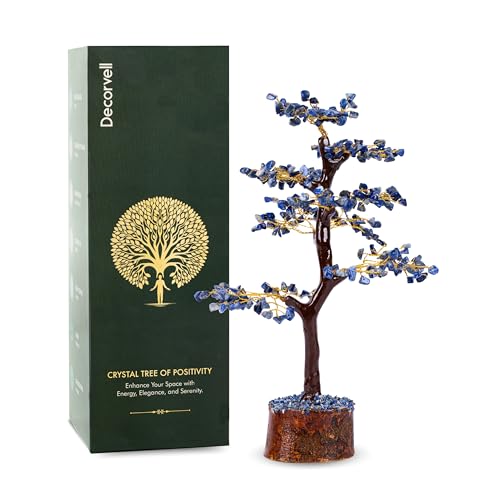 Lapis Lazuli Tree - Crystal Tree of Life - Gemstone Feng Shui Tre...