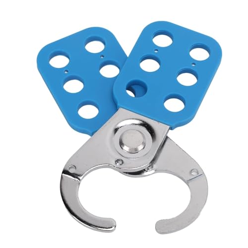 Lock Out Tag Out Hasp, Safety Hasp Lock High Security Six Holes High Strength Anti Rust Lockout Tagout Safety Hasp for Home Industry