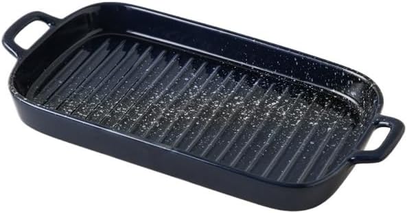 Lasagna Pans Large Rectangular Baking Dish 30.6cm Ceramic Pan for Cooking Kitchen and Daily Use Safe for Oven Microwave for Baking Cake(Multi-colored)
