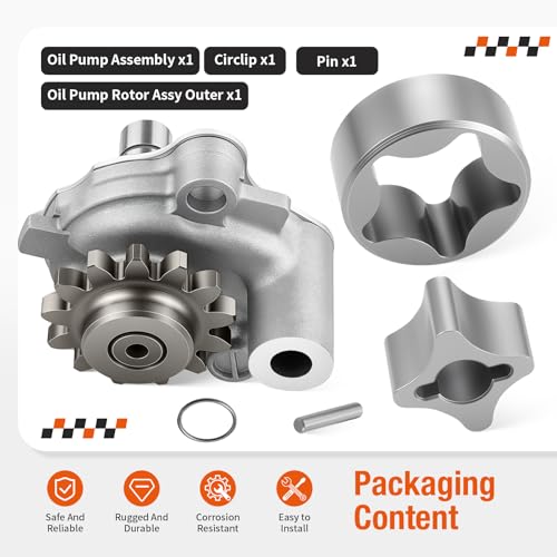 Conjunto de bomba de aceite con rotor exterior para Yamaha 4