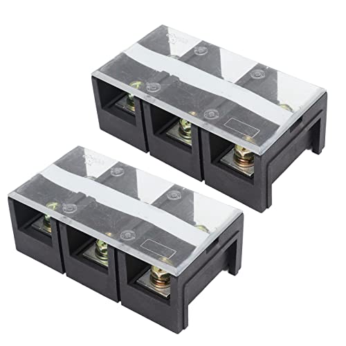 Bornier à double rangée M6 contre les déconnexions de circuits électriques de machine