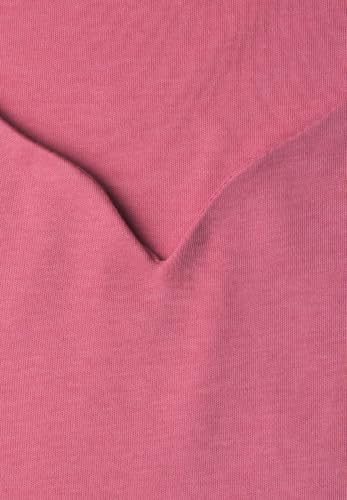 Street One 3229890 T-Shirt Basique pour Femme avec Encolure en cœur (Lot de 1), Blush Berry, 38 – vue 5