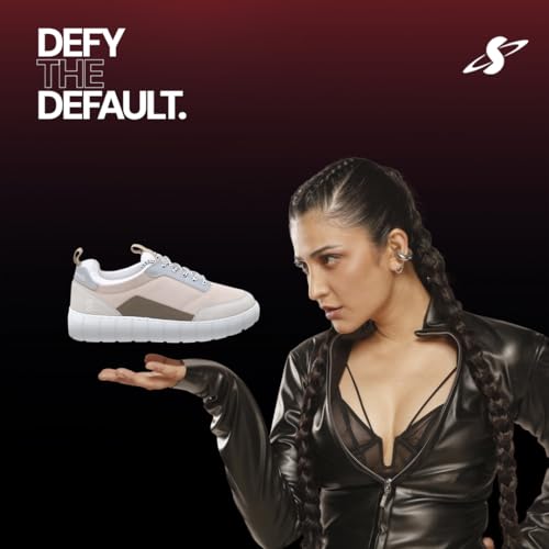 Image of SOLETHREADS Stellar Women's Sneakers|Soft Cushioned|Memory Foam Insole|Slip-Resistance|Dynamic Feet Support|Arch Support|Shock Absorption|Casual Shoes|Stylish|Anti-Skid|Party Shoes