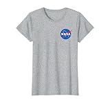 NASA t Shirt Womens Men Official mini Pocket Logo Meatball T-Shirt