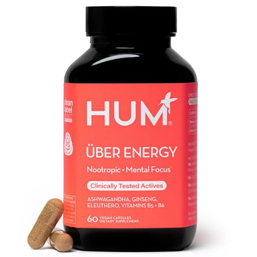 HUM HUM Uber Energy Adaptogen & B Vitamin Supplement, 60 Count sold by HUM Nutrition - Amazon Seller - US