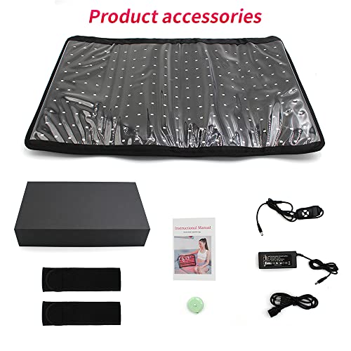 Red Light Therapy With 2 Wavelengths，660Nm&850Nm (Large Size Pad) #TOP6