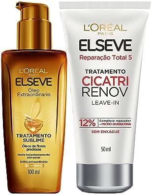 ELSEVE Kit Óleo Extraordinário L'Oréal Paris + Leave-In De Tratam...