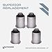 AUTOACER Complete Rear Suspension Kit 16 Pcs - Rear Upper Lower Control Arm Bushings,Trailing Arm Bushes & Ball Joints for Pathfinder R51 2005-2014 Fits 2.5 DCI / 3.0 DCI - V6 Diesel Only RWD/AWD