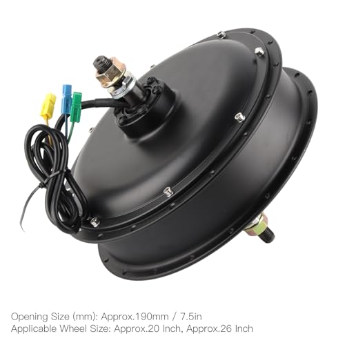 Motor elétrico de bicicleta de 48V 1500 W, jantes de liga de alumínio 45-50 km/h, velocidade de alta