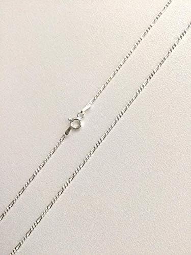 Vista 6 de ALEX and ELSA - Collar con cruz de San Benito plata de ley 925 200in de largo cadena de San Benito Cruz 200in