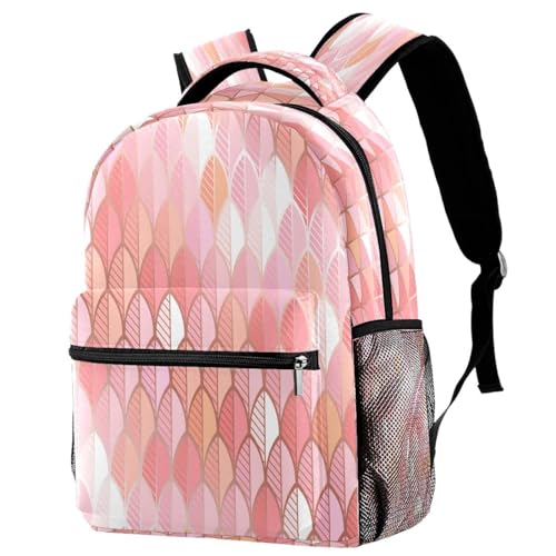 Sac de voyage décontracté motif sirène rouge corail pour adolescents