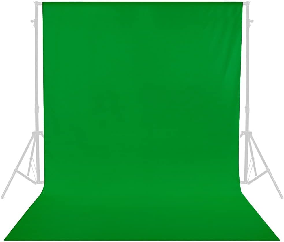 SJOLOON 6x9FT Green Screen Backdrop Collapsible Backdrop
