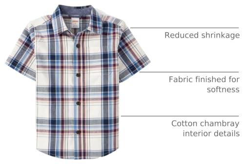 Image of Gymboree,Matching Family Short Sleeve Button Up Shirt