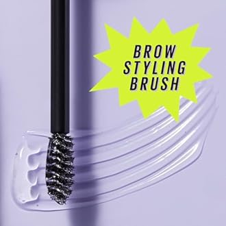 Maybelline Super Lock Brow Glue Eyebrow Gel, Lightweight and Waterproof Tinted Brow Gel For Up To 24HR Hold, Taupe, 1 Count