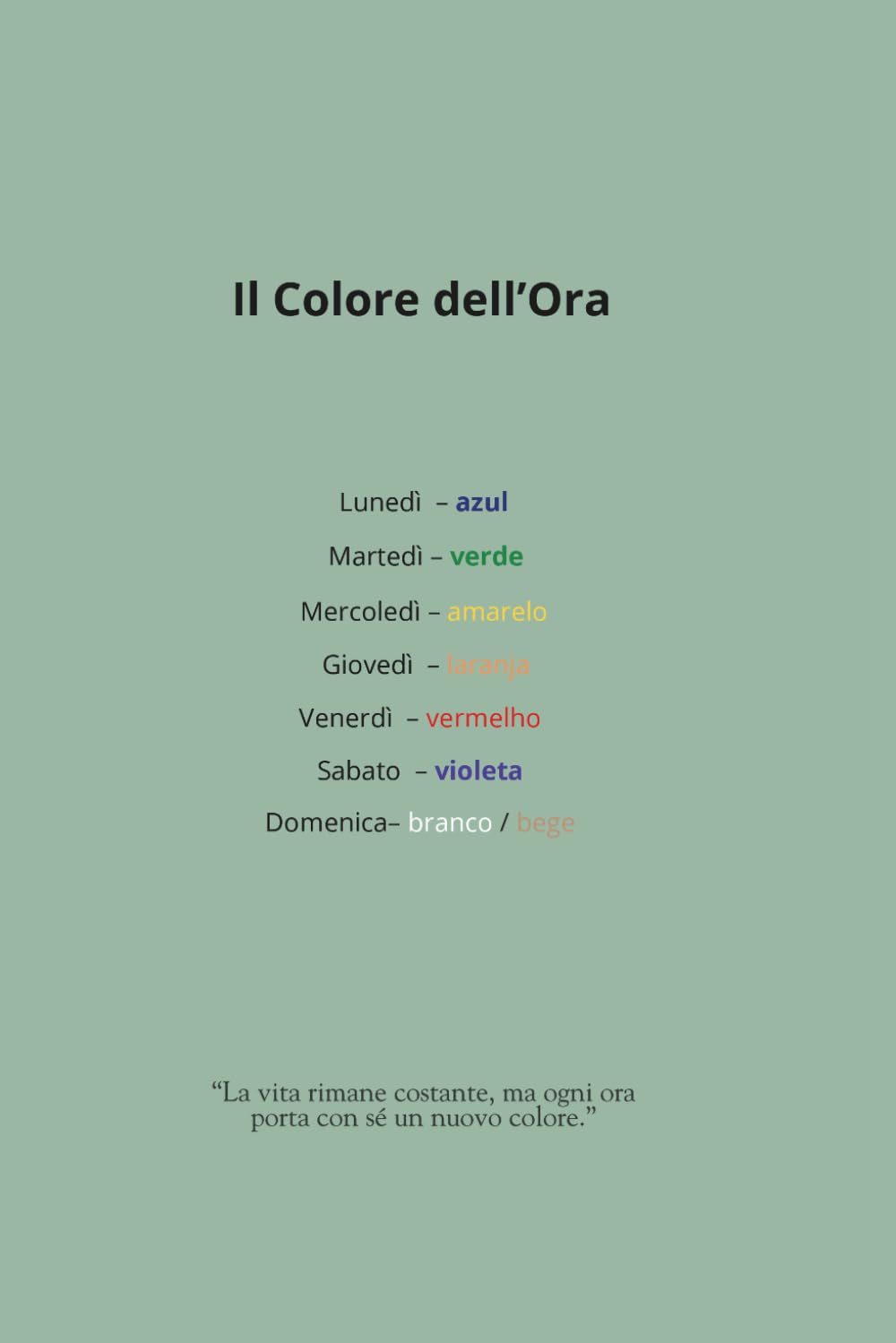 Il Colore dell’Ora – Diario di Mindfulness e Benessere Emotivo: (Formato 6" × 9" ) Diario guidato con colori delle emozioni, riflessione quotidiana, ... lo stress e migliorare l’equilibrio interiore