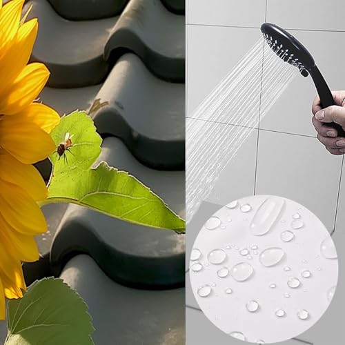 Rideau de douche fleurs en polyester imperméable de qualité supérieure