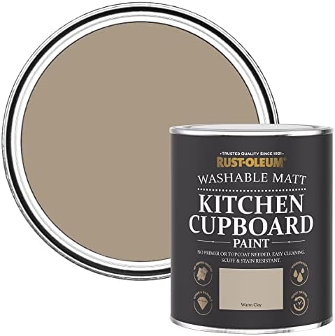 Rust-Oleum Light Brown Scrubbable Kitchen Cupboard Paint in Satin ...
