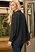Dokotoo Fall Jackets for Women 2025 Fashion Casual Quilted Jackets Boyfriend Collared Long Sleeve Button Down Shirts Oversized Jacket Coats Outwear Black Shackets for Womens Clothing M