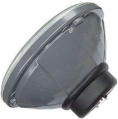 OCTANE LIGHTING 7" Halogen 6V Headlight Diamond Cut Crystal Clear Headlamp Bulbs H4 6 Volt Pair