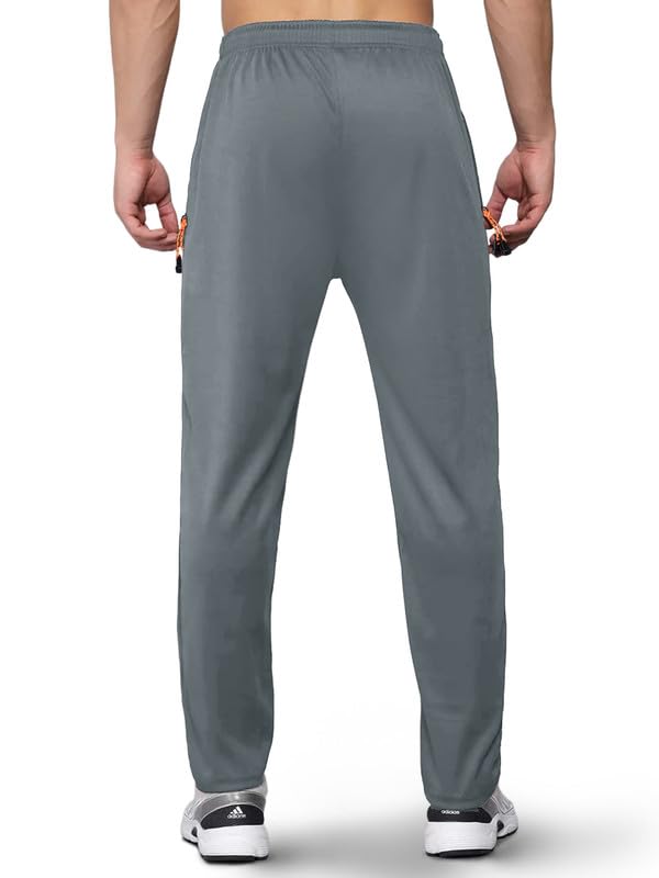 Image of Pinkmint Men's Combo Casual Trousers l Stylish Side Pocket with Zip l Lightweight & Comfortable Troser Pant for Summer (Pack of 2)
