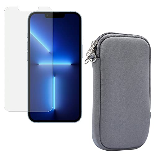 ytB+P[Xz ClearView(NAr[) iPhone 13 Pro/iPhone 13 py ˖h~ mtB[ zt ی tB McLȂ + lIv |[` P[X O[